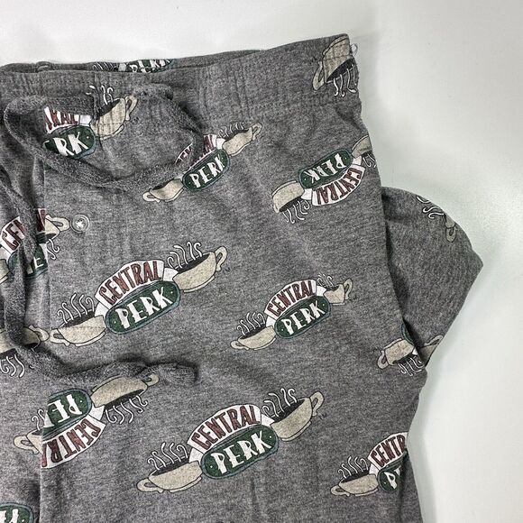 Friends Central Perk Pajama Lounge Pants Pockets Sleepwear 90s Y2K TV Show Small - Picture 5 of 12